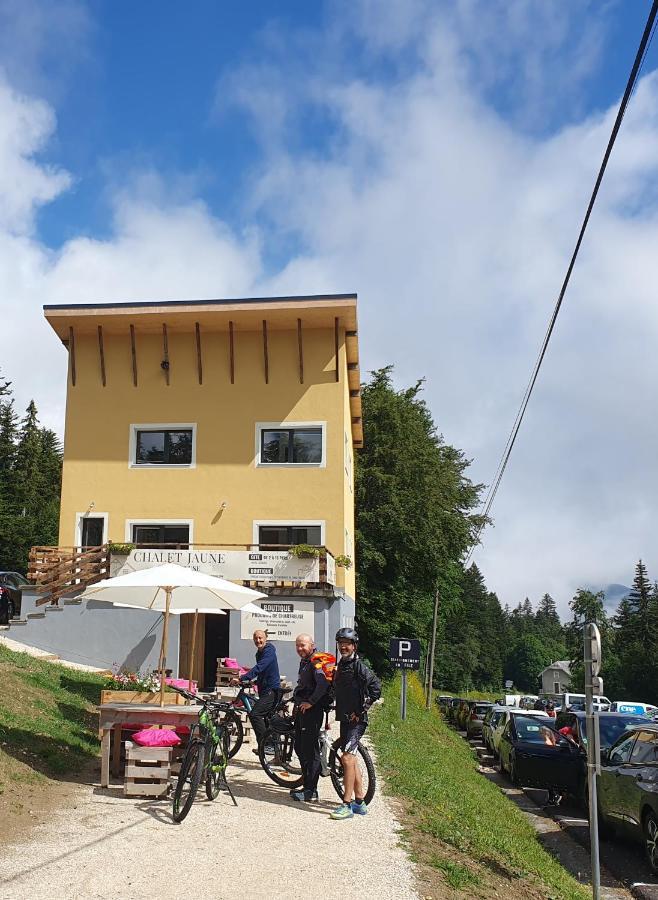 Chalet Jaune Charmant Som Sarcenas Exteriör bild